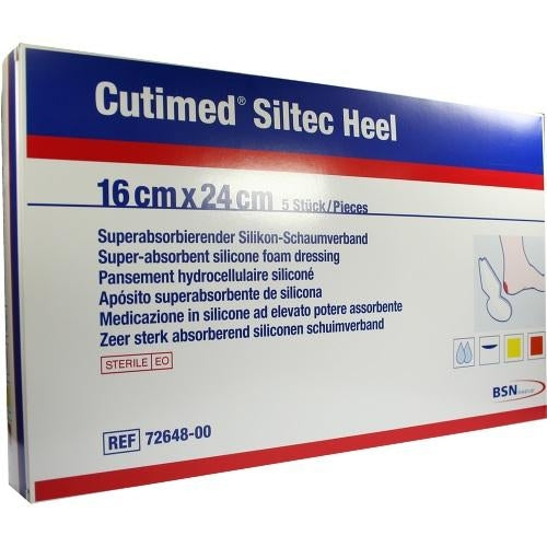 Cutimed Siltec Heel 16x24 Cm Kompressen (5 stk)