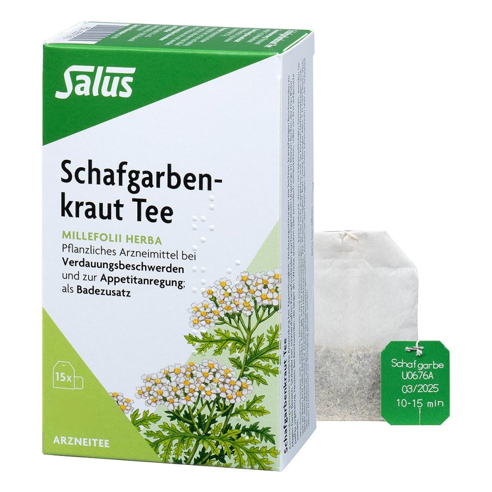Schafgarbenkraut Arzneitee Millef.Herba Bio Salus (15 stk)