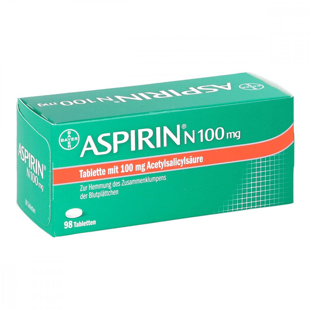 Aspirin N 100 Mg Tabletten (98 stk)