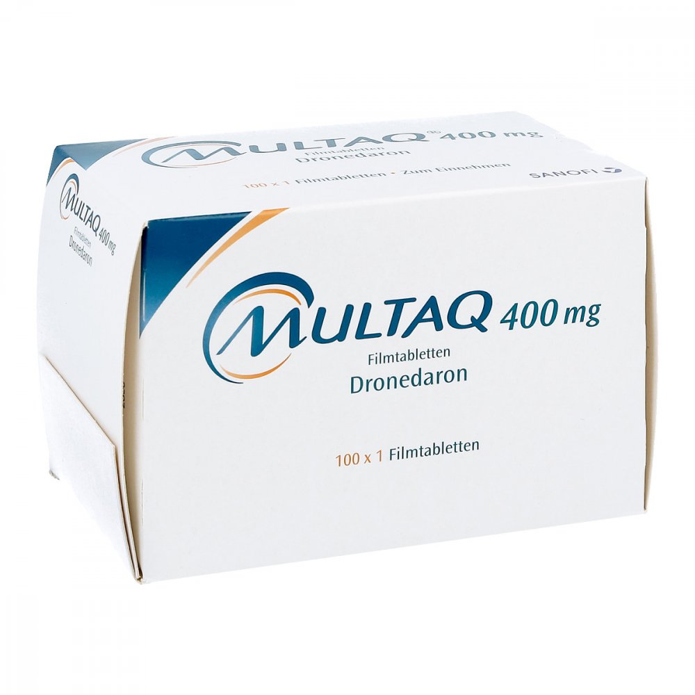 Multaq 400 Mg Filmtabletten (100 stk)