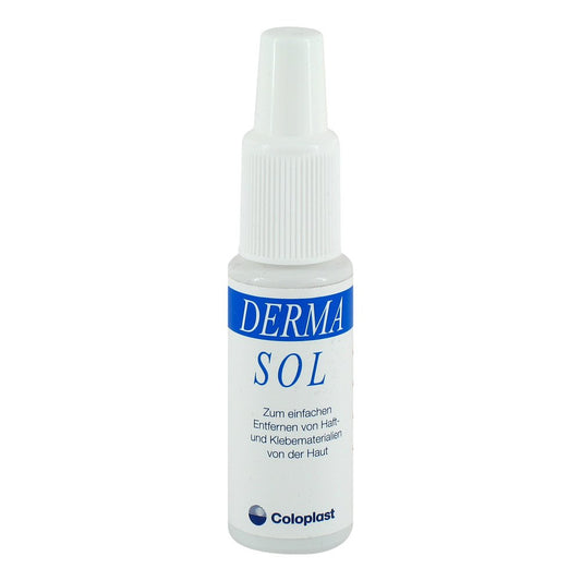 Das Produktfoto zeigt Coloplast Dermasol Pflasterentferner (50 ml) PZN 05397829