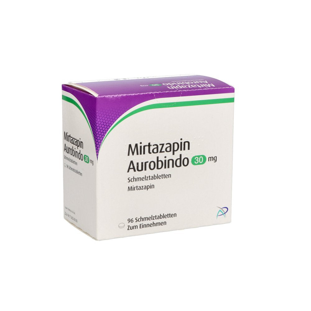 Mirtazapin Aurobindo 30 Mg Schmelztabletten (96 stk)