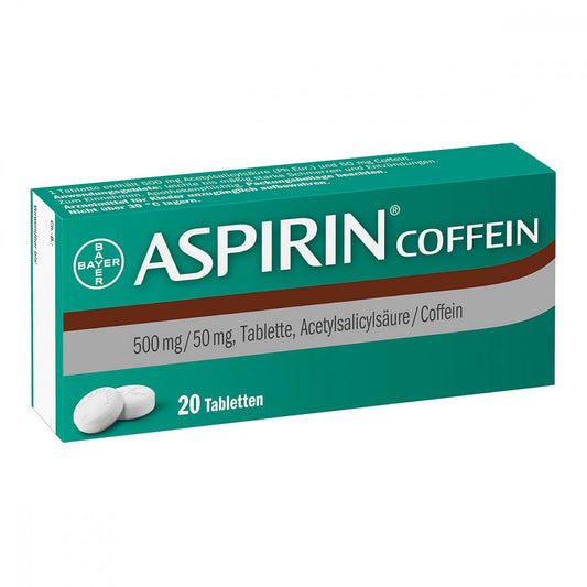Aspirin Coffein Tabletten (20 stk)
