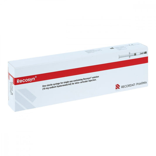 Das Produktfoto zeigt Recosyn Fertigspritzen (1 stk) PZN 05484439