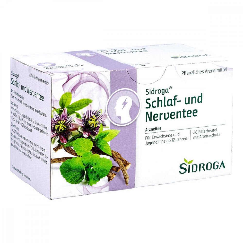 Sidroga Schlaf- Und Nerventee Filterbeutel (20X2.0 g)