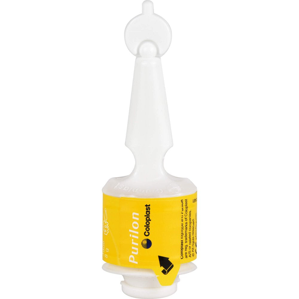 Das Produktfoto zeigt Purilon Gel 3906 Coloplast (10X8 g) PZN 05491037