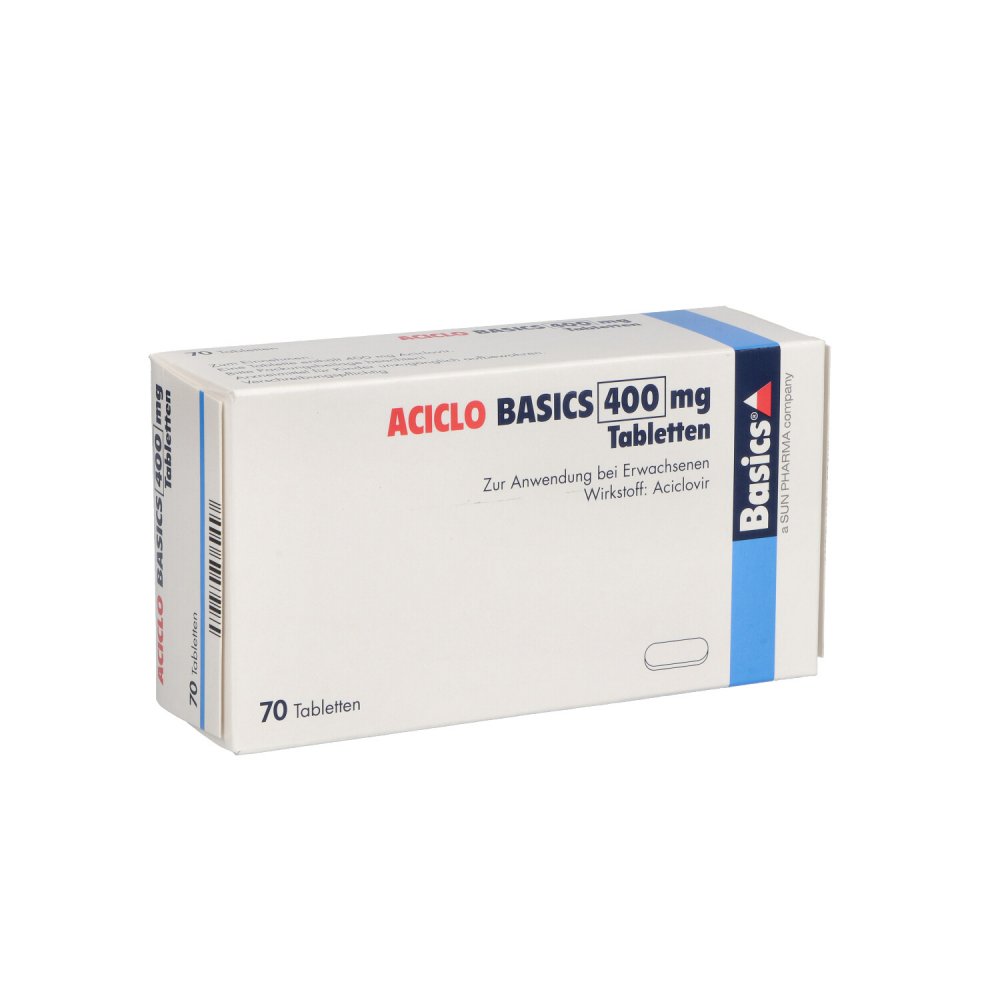 Aciclo Basics 400 Mg Tabletten (70 stk)