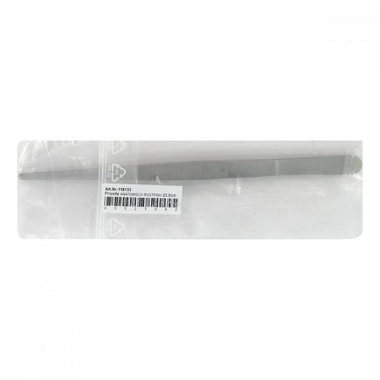 Das Produktfoto zeigt Pinzette Anatomisch Rostfrei 20 Cm (1 stk) PZN 05523062