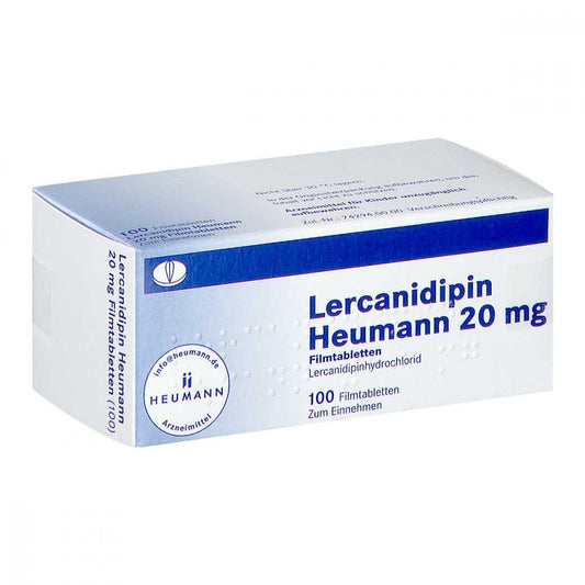 Lercanidipin Heumann 20 Mg Filmtabletten (100 stk)