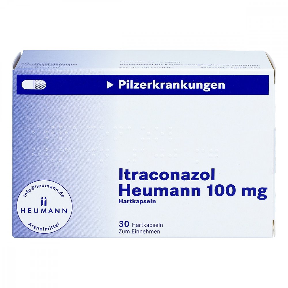 Itraconazol Heumann 100 Mg Hartkapseln (30 stk)