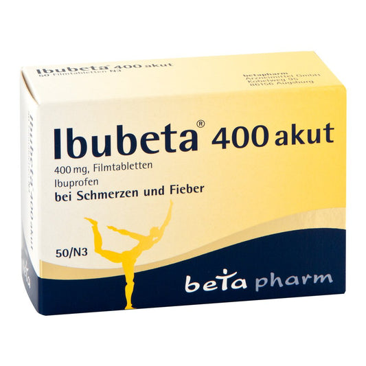 Ibubeta 400 Akut Filmtabletten (50 stk)