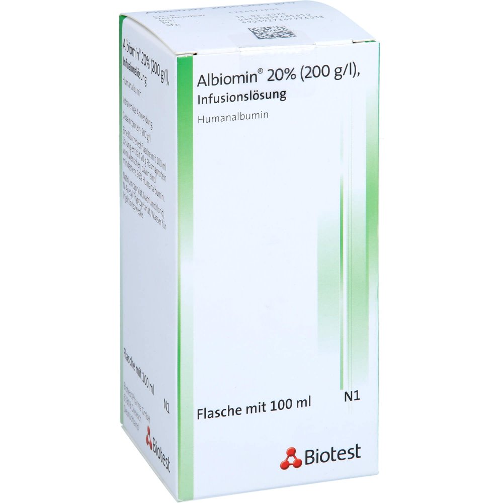Albiomin 20% Infusionslösung (100 ml)
