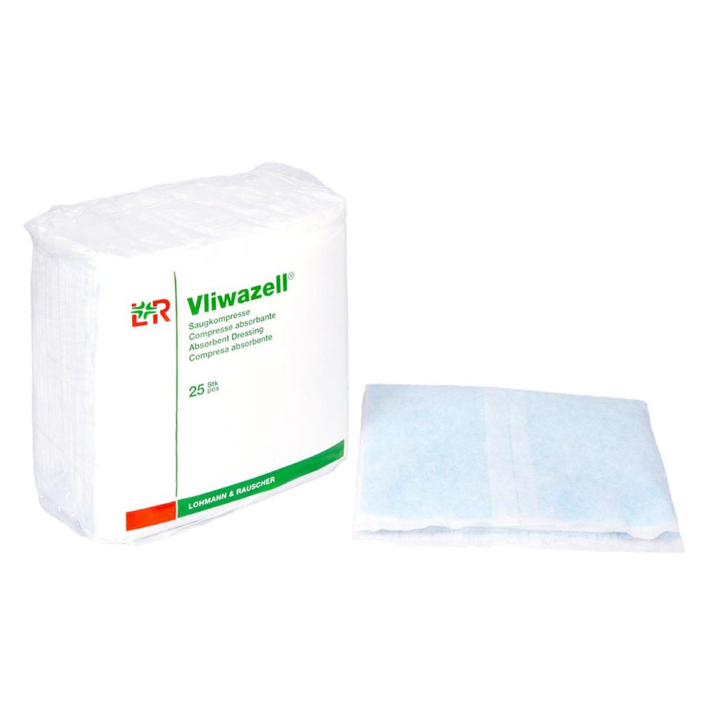 Vliwazell Saugkompressen Unsteril 15x25 Cm (25 stk)