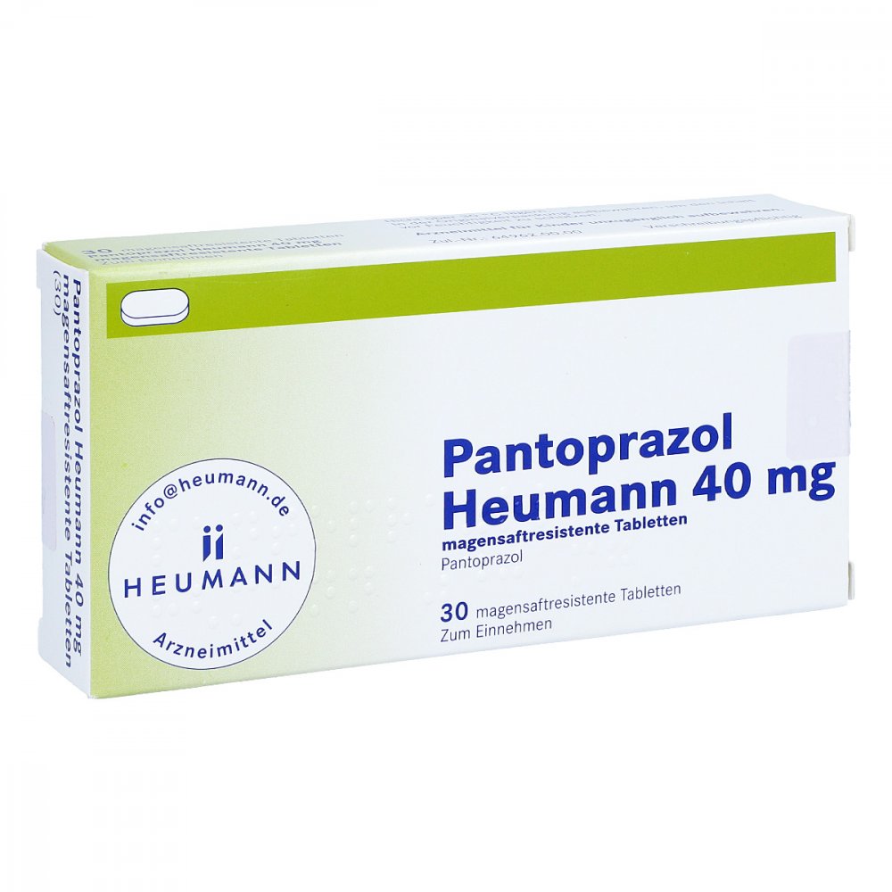 Pantoprazol Heumann 40 Mg Magensaftres.Tabletten (30 stk)