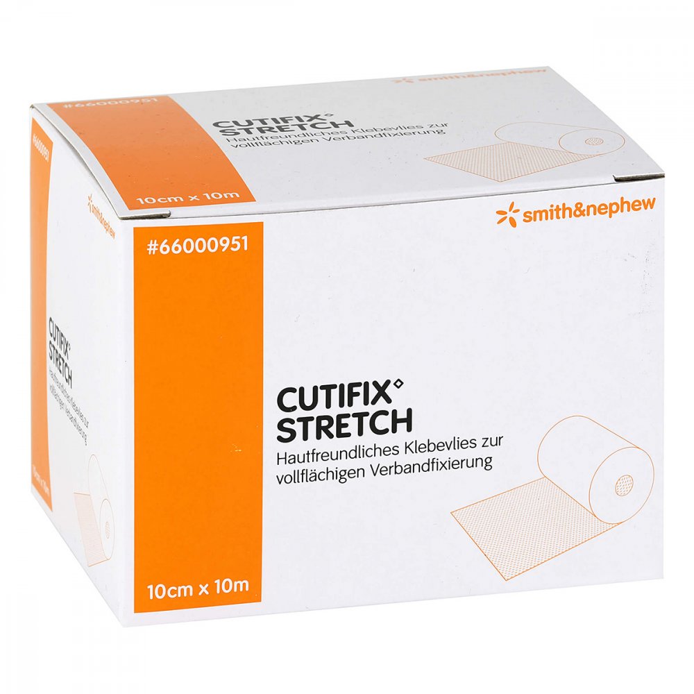 Das Produktfoto zeigt Cutifix Stretch Verband 10 Cmx10 M (1 stk) PZN 05893586
