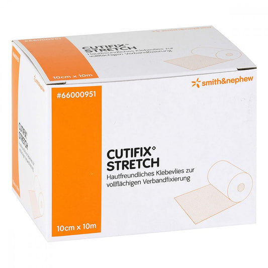 Das Produktfoto zeigt Cutifix Stretch Verband 10 Cmx10 M (1 stk) PZN 05893586