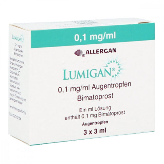 Lumigan 0,1 Mg/Ml Augentropfen (3X3 ml)