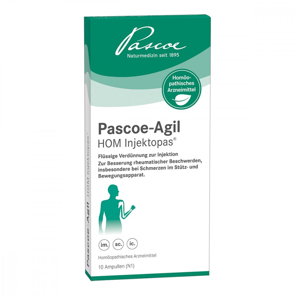 Pascoe-Agil Hom Injektopas Ampullen (10X2 ml)