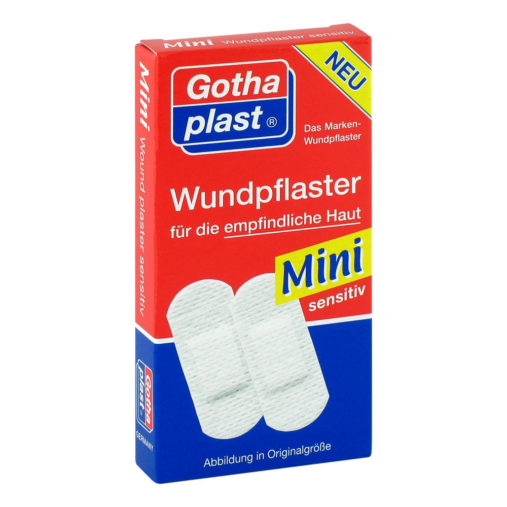 Gothaplast Wundpfl.Mini Sensitiv 1,7x4 Cm (20 stk)