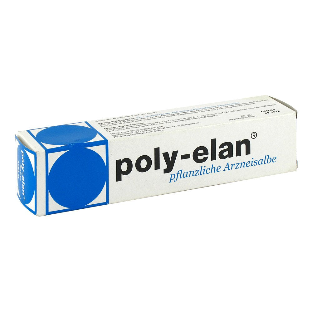Das Produktfoto zeigt Poly Elan Salbe (100 g) PZN 05966486