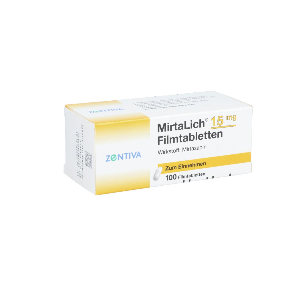 Mirtalich 15 Mg Filmtabletten (100 stk)