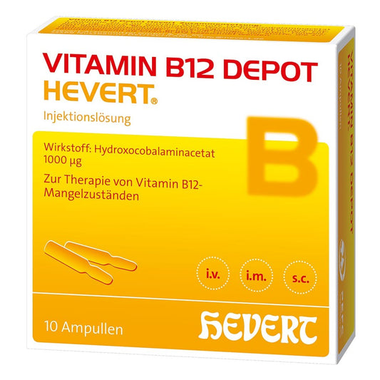Vitamin B12 Depot Hevert Ampullen (10X2 ml)