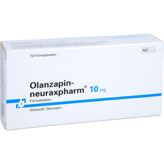Olanzapin-Neuraxpharm 10 Mg Filmtabletten (70 stk)