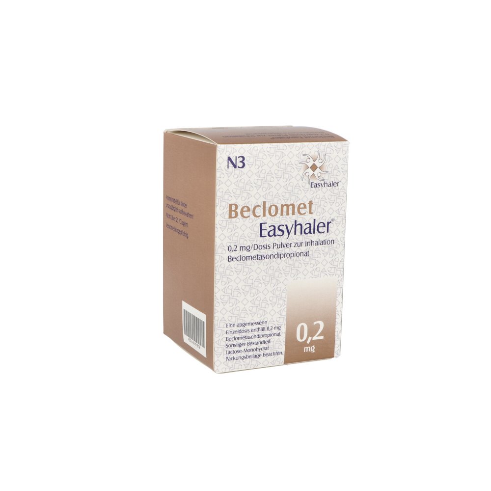 Beclomet Easyhaler 0,2 Mg/Dosis 2x200 Ed Inh.-Plv. (2 stk)