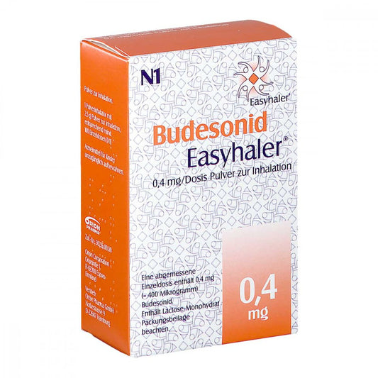 Budesonid Easyhaler 0,4 Mg/Dosis 100 Ed P.Z.Inh. (1 stk)