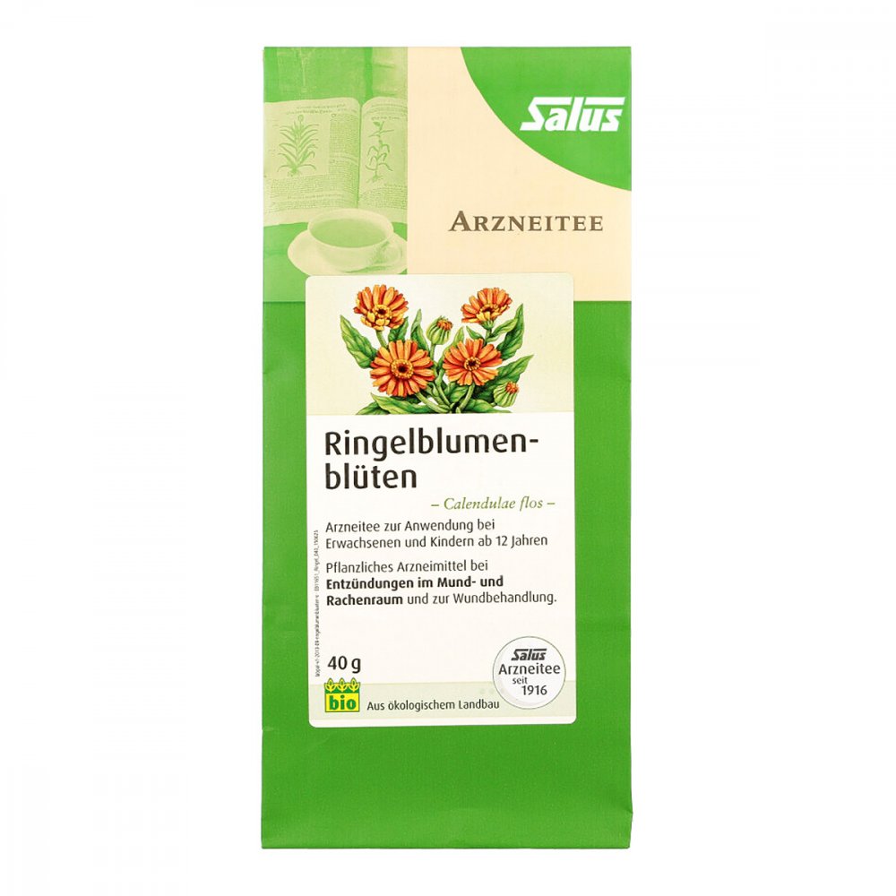 Ringelblumenblüten Arzneitee Calen.Flos Bio Salus (40 g)