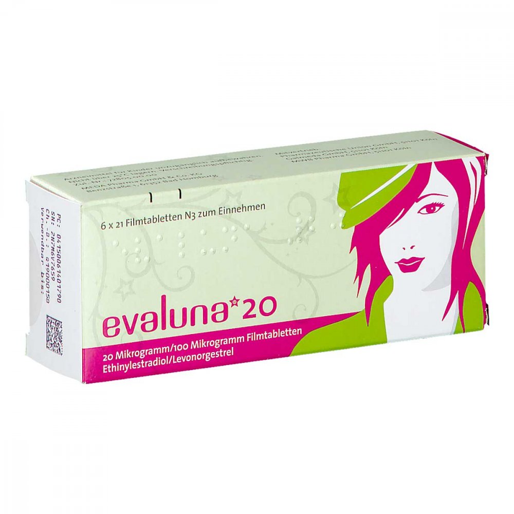 Evaluna 20 Filmtabletten (6X21 stk)