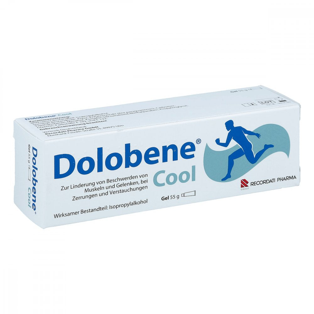 Das Produktfoto zeigt Dolobene Cool Gel (55 g) PZN 06147394