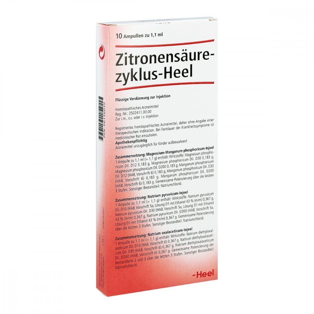 Zitronensäurezyklus Heel Ampullen (10 stk)