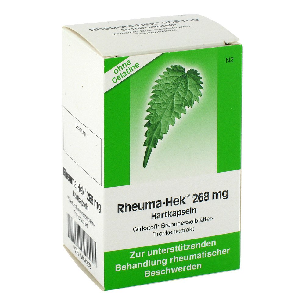 Das Produktfoto zeigt Rheuma Hek 268 Mg Hartkapseln (50 stk) PZN 06161388