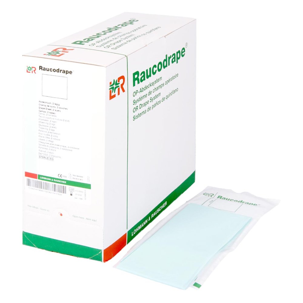 Das Produktfoto zeigt Raucodrape N Abdecktuch 75x90 Cm 2lagig (65 stk) PZN 06161980