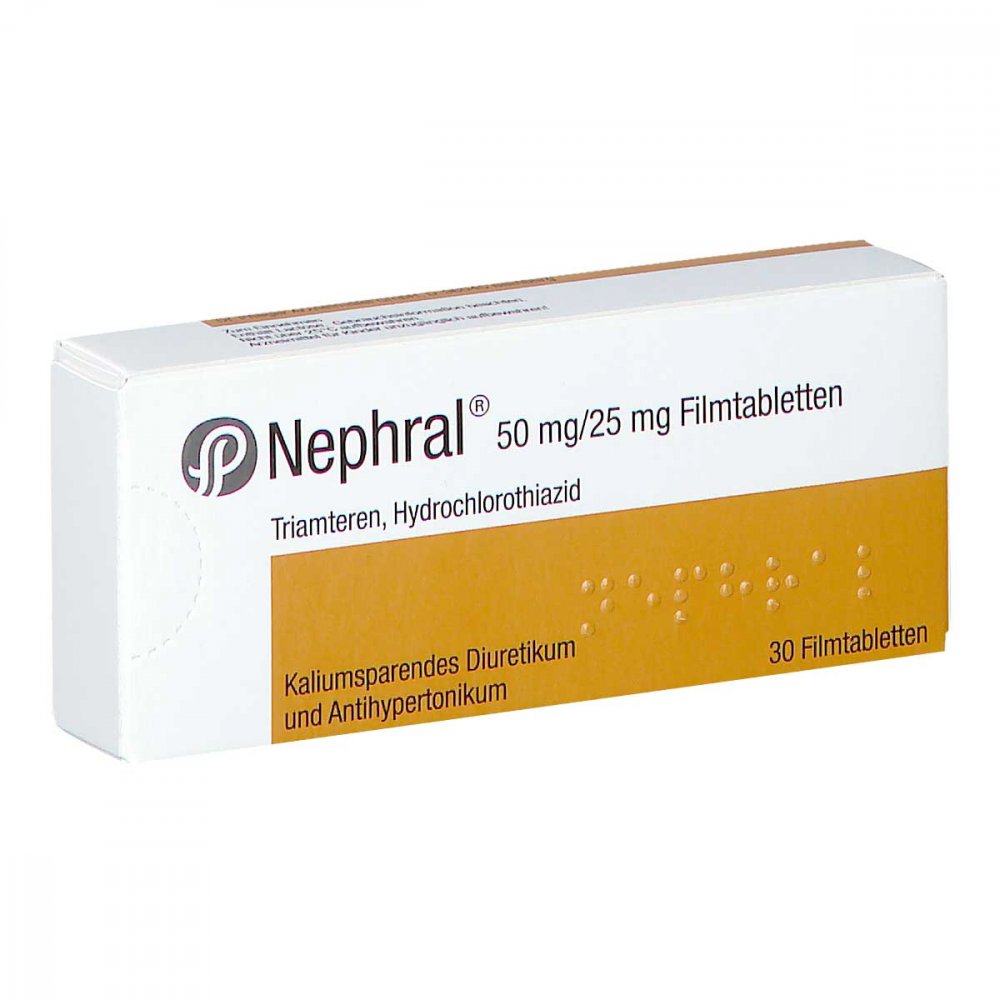 Das Produktfoto zeigt Nephral Filmtabletten (30 stk) PZN 06165481