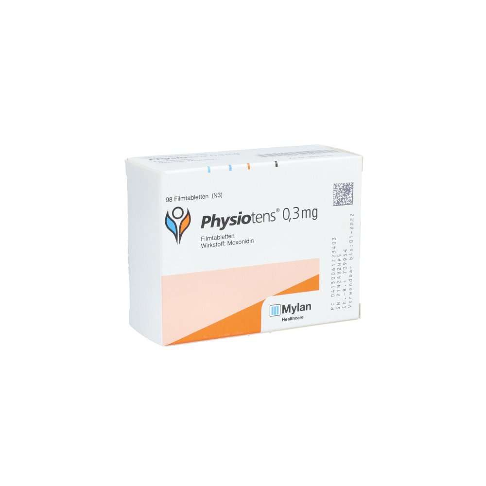 Physiotens 0,3 Mg Filmtabletten (98 stk)