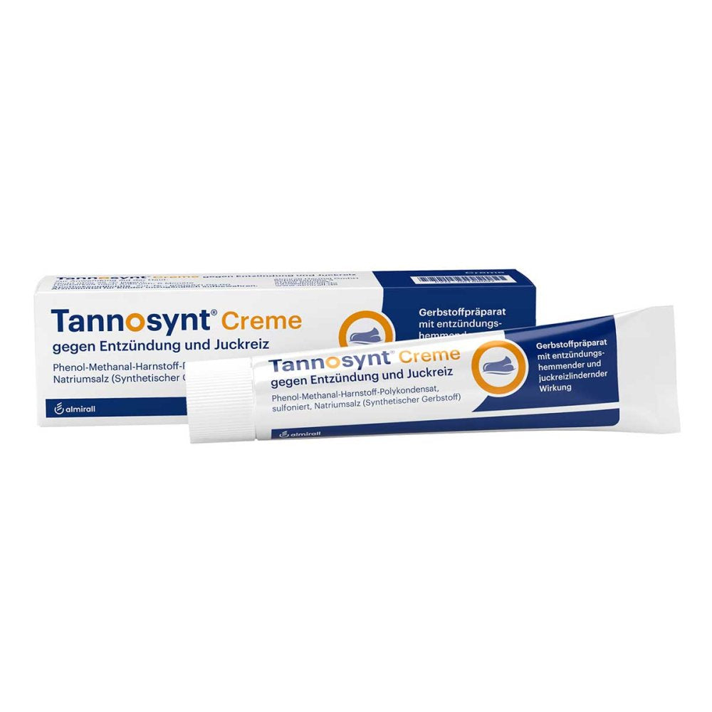 Das Produktfoto zeigt Tannosynt Creme (20 g) PZN 06188080