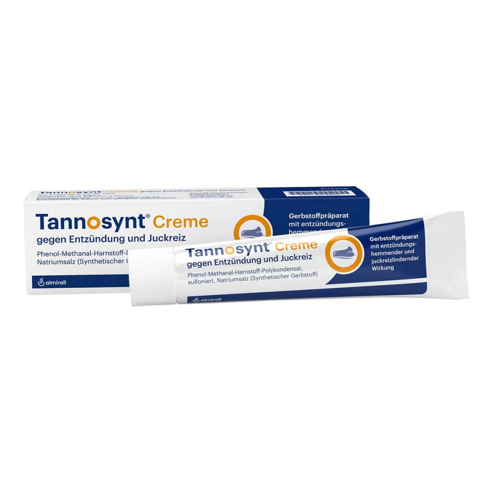 Das Produktfoto zeigt Tannosynt Creme (50 g) PZN 06188097