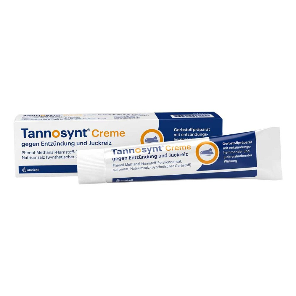 Das Produktfoto zeigt Tannosynt Creme (100 g) PZN 06188105