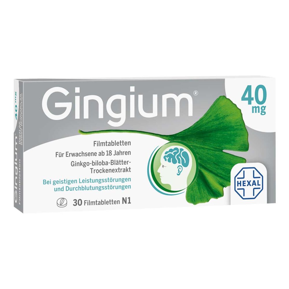 Gingium 40 Mg Filmtabletten (30 stk)