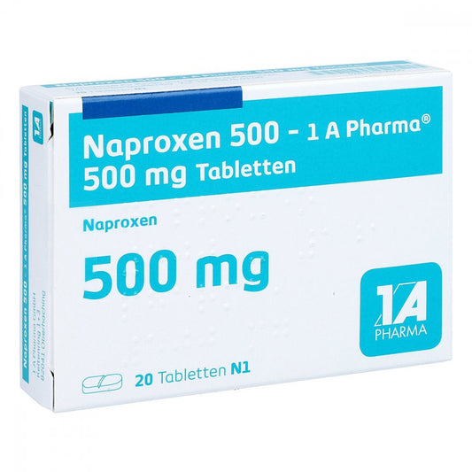 Naproxen 500-1a Pharma Tabletten (20 stk)