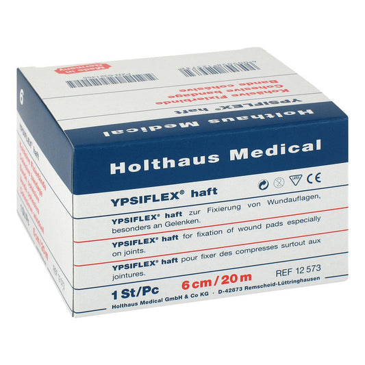 Das Produktfoto zeigt Fixierbinde Ypsiflex Haft 6 Cmx20 M (1 stk) PZN 06321455