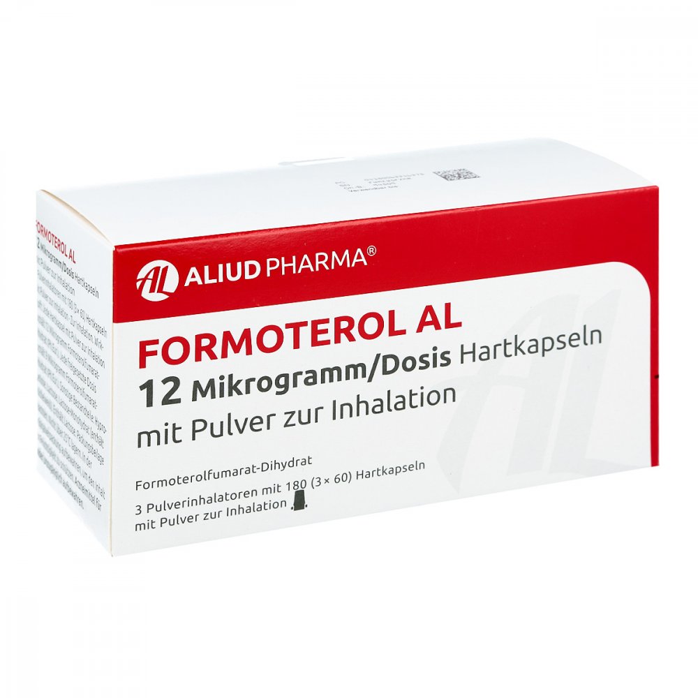 Formoterol Al 12 Μg/Dosis Inhalationskaps.+3 Inh. (3X60 stk)