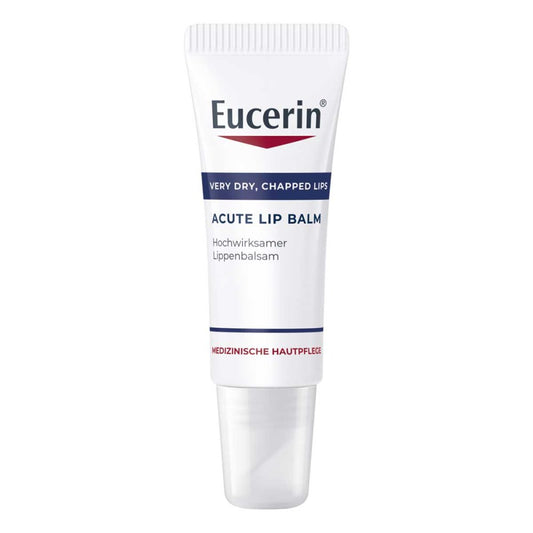 Das Produktfoto zeigt Eucerin Th Acute Lip Balm (10 ml) PZN 06336209