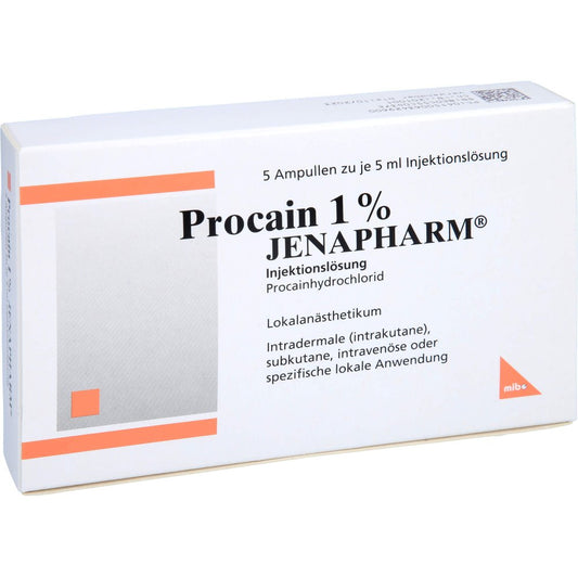 Procain 1% Jenapharm Injektionslösung Ampullen (5X5 ml)