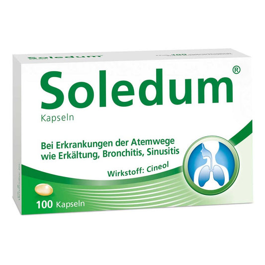 Soledum 100 Mg Magensaftresistente Kapseln (100 stk)