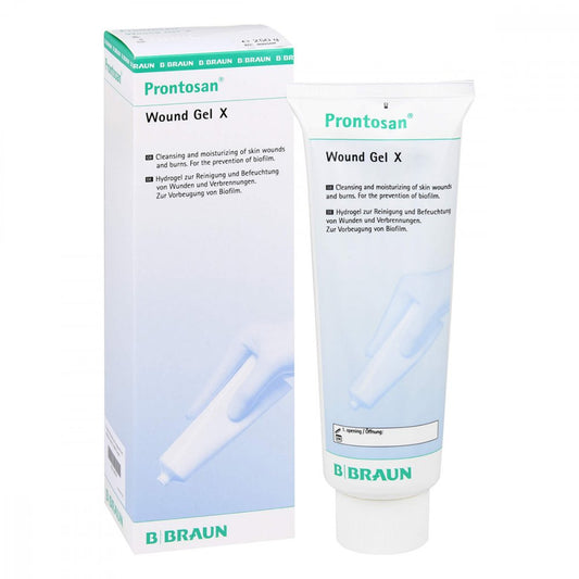 Das Produktfoto zeigt Prontosan Wound Gel X (250 g) PZN 06464893