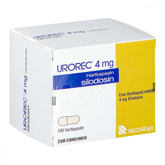 Das Produktfoto zeigt Urorec 4 Mg Hartkapseln (100 stk) PZN 06476206