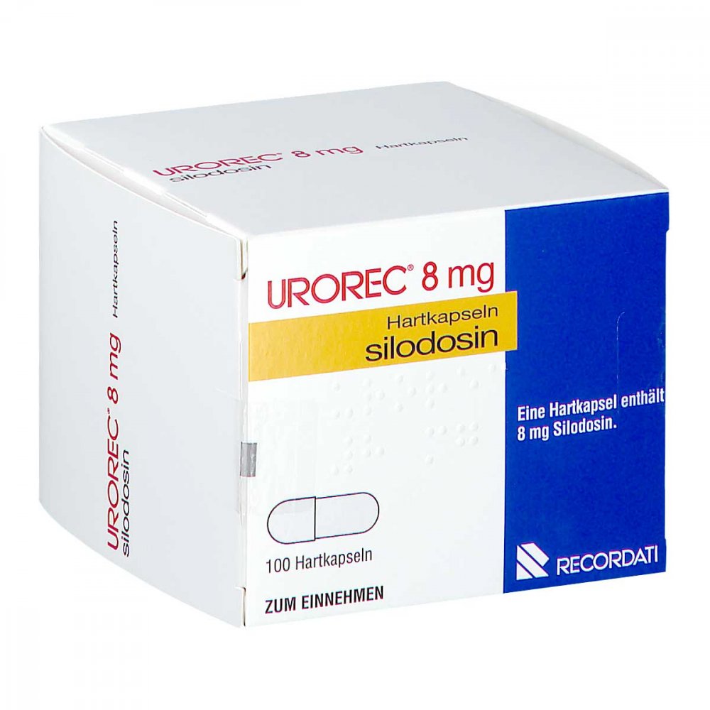 Das Produktfoto zeigt Urorec 8 Mg Hartkapseln (100 stk) PZN 06476235